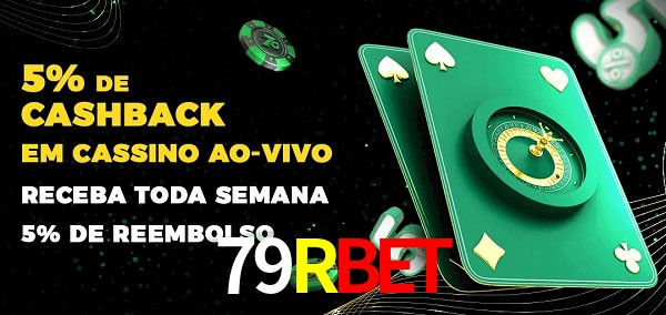 Promoções do cassino ao Vivo 79Rbet